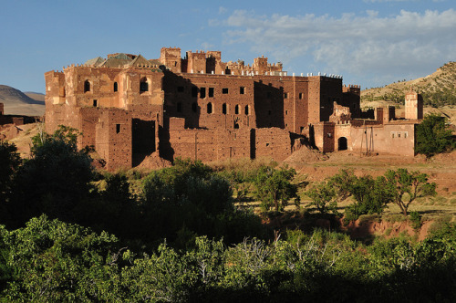 Telouet (Morocco) - The kasbah at sunset by ๑۩๑ V ๑۩๑ on Flickr.