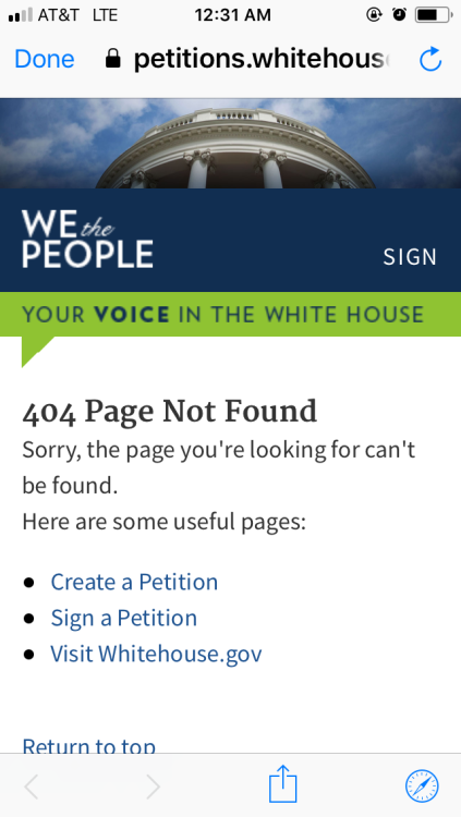 psy-faerie: Um what the fuck happened to the SESTA FOSTA petition????? I was about to ask you about 