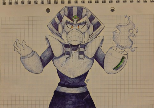 Decided To Doodle My Favorite Robot Masters From Each Game. This Took A Bit Longer Than I Thought It