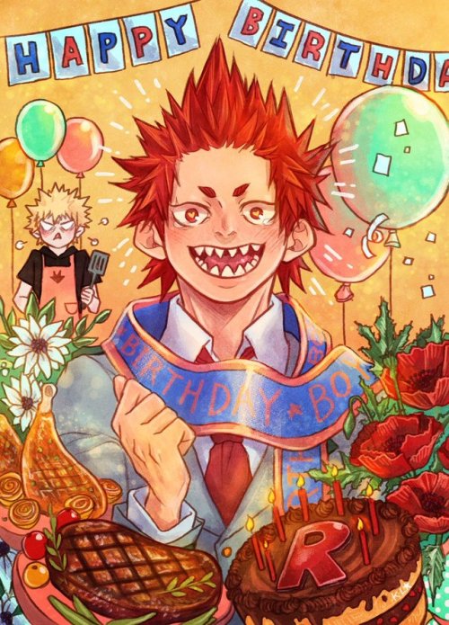 10162018Happy Birthday Kirishima Eijirou!