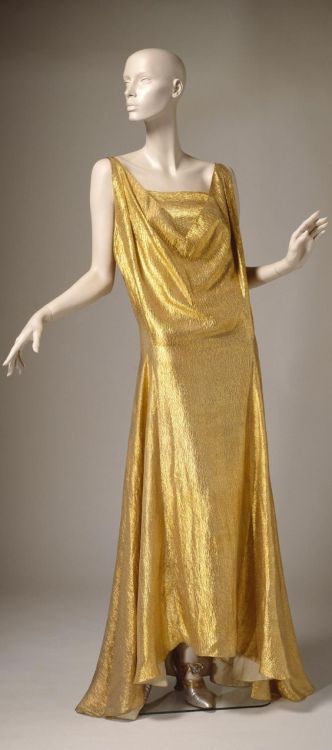 Evening dress and underbodice (c. 1927)MADELEINE VIONNET