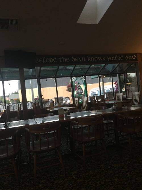 Mini road trip yesterday down to Tacoma/Olympia, took my friends daughter swimming and then went to an Irish pub/ restaurant for dinner and it was amazing