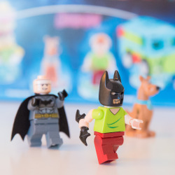 Shaggy! A Batarang is not a toy! Check out the fun mashup game,