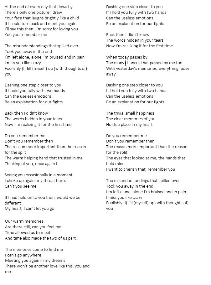 on X: [ENG] GOT7 - Paradise Lyrics  / X