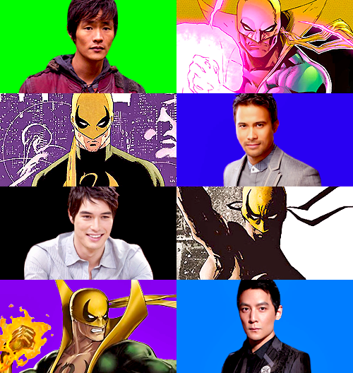 s4karuna:   Some of the Asian American actors suggested by tumblr for Danny Rand, following Marvel’s decision to keep the character white for the Iron Fist series. Not only would an Asian American Iron Fist remove the white saviour aspect of the original