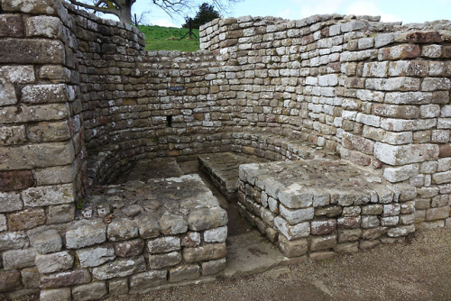 thesilicontribesman: Roman Bath House, Chester Roman Fort, Hadrian’s Wall, Northumbria This ex