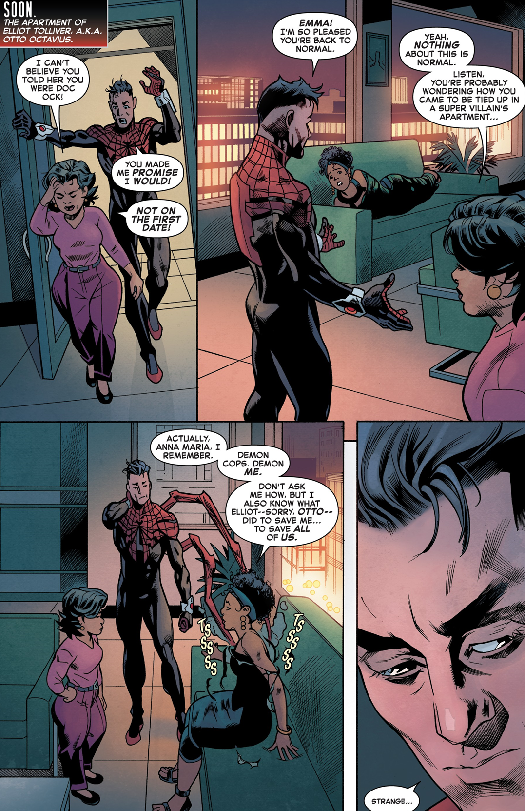A blog dedicated to all your favorite moments — Superior Spider-Man #6  (2019) written by Christos...