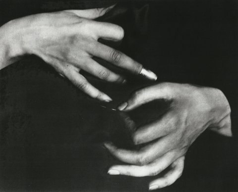 Hands of Georgia O’Keeffe by Alfred Stieglitz