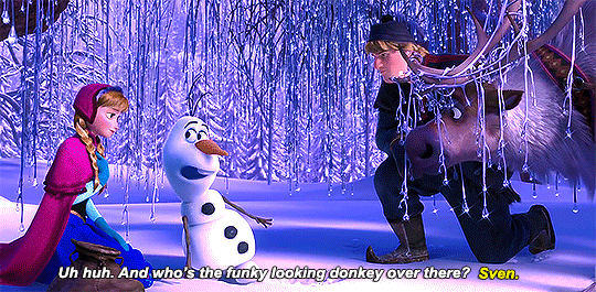 frozensnetwork: That’s right! Olaf!...and you are? Oh! Uhm, I’m Anna.