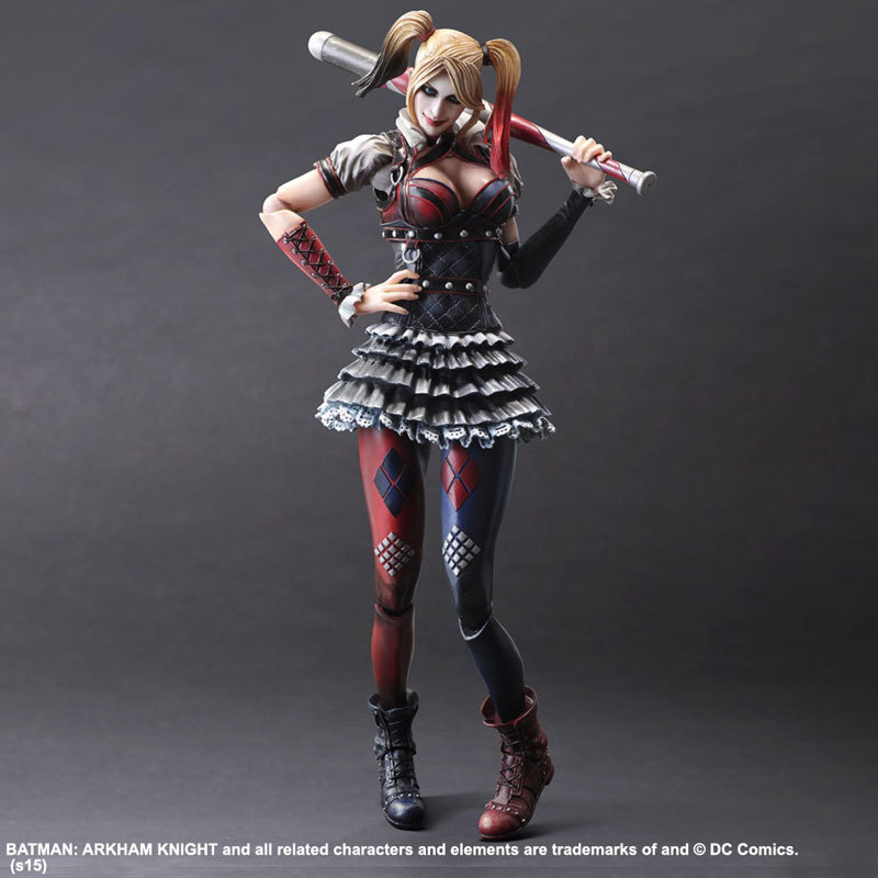 toysandstuff:  Play Arts Kai Batman: Arkham Knight Harley Quinn figureThe figure