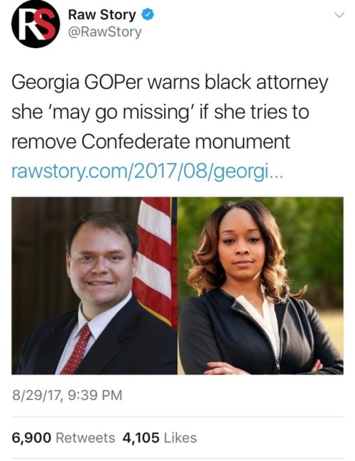 chrisdigay:weavemama:weavemama:so a republican representative literally threatened to murder a black