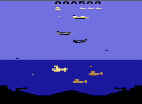 Polaris gameplay screenshot Atari VCS