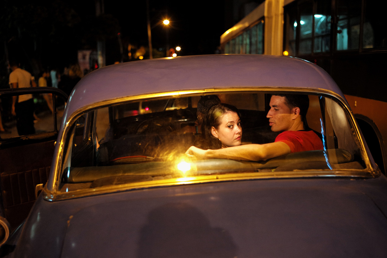 Backseat Glances in Havana
A couple in the backseat of a 1950’s era American car, one of many still on the roads in Havana, Cuba. In 2015, the U.S. and Cuba took steps to begin normalizing relations after more than 50 years of being cut...