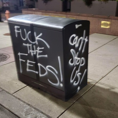 &ldquo;Fuck the Feds! Can&rsquo;t Stop Us&quot; Spotted in Philadelphia