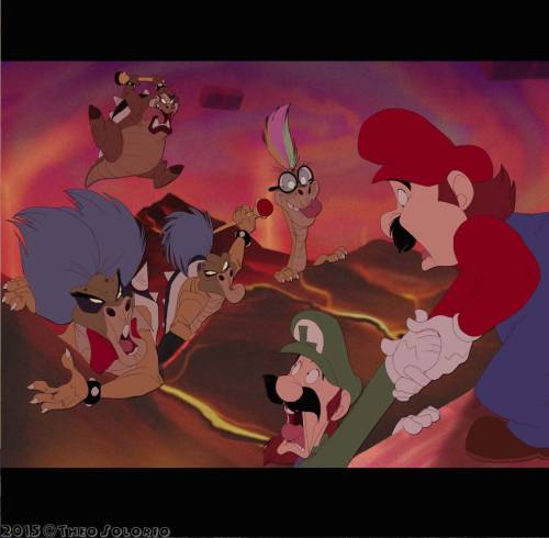 catscater51:  pinkbuizel:  “After them, you fools! They’re escaping!” by Kosperry   OH MY GOODNESS!