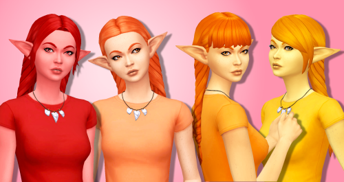 SimLaughLove Double Threat Braids Hairs in Sorbets Remix Updated recolours from my ORIGINAL POST in 