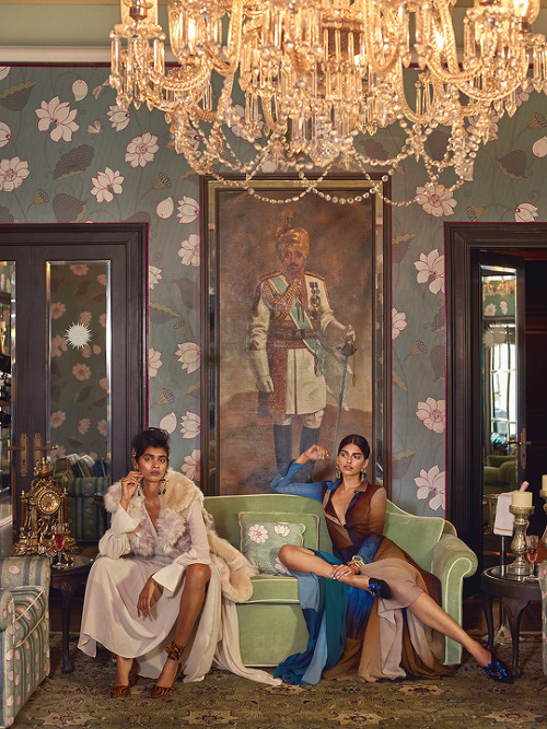 Radhika Nair & Saffron Abigail Vadher for Vogue India