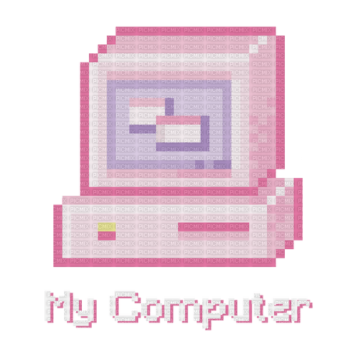 #pixel art#PC#retro#notion#icon#pink