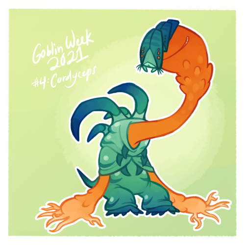 GOBLIN WEEK GOBLIN WEEKThis year I made a theme for myself: fungoblins! Goblins which are fungus ins