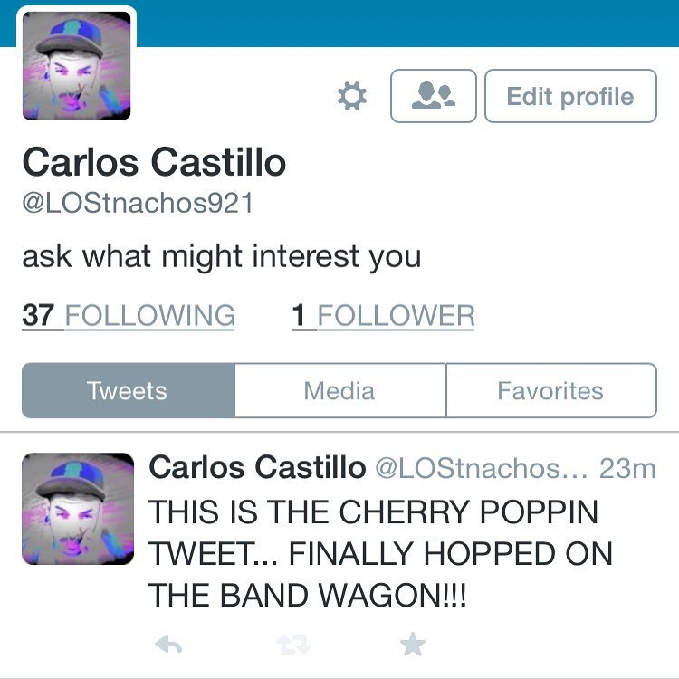 Yup I gave in to the whole Twitter hype -.- feel free to follow me :)