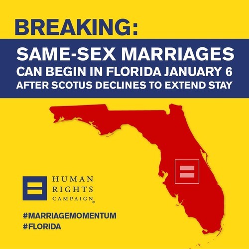 Porn Same-Sex Marriage to Begin in Florida January photos
