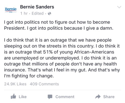 bernie for president