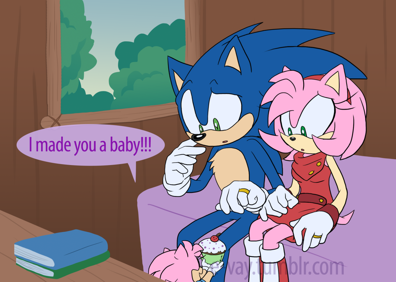 Sonamy comic and her bro is there 2 ^^ - Ana the hedgehog photo