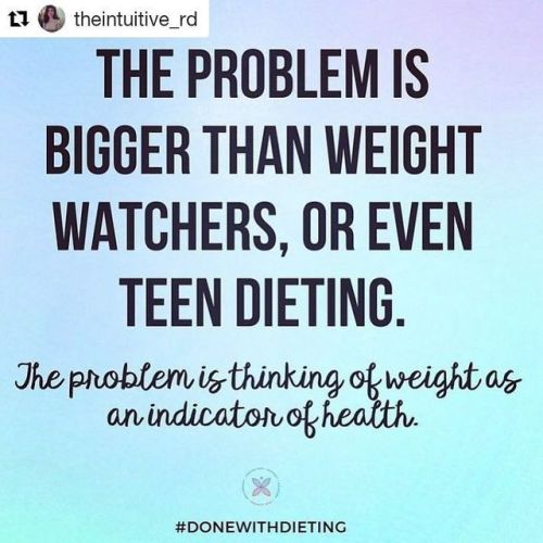 #Repost @theintuitive_rd (@get_repost)・・・Weight is not a behavior. And weight is not indicative of h