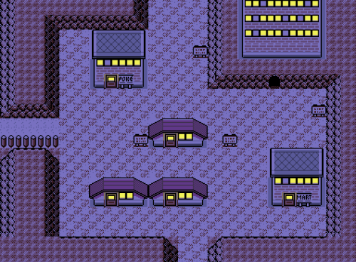 places-in-games: Pokemon GSC - Lavender Town