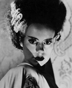 halloweenpinup:The Bride of Frankenstein-1935 (Elsa Lanchester))Director: James WhaleIHer!!!!