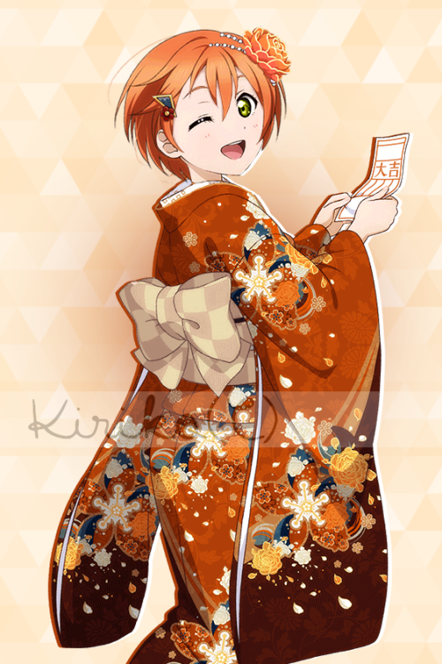 Rin Hoshizora // NewYears & Angel set