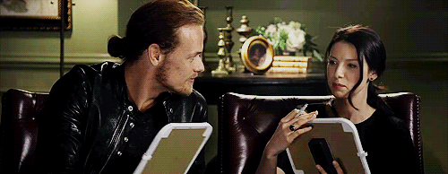 jamesandclairefraser:  What is Caitriona’s idea of a perfect date? 