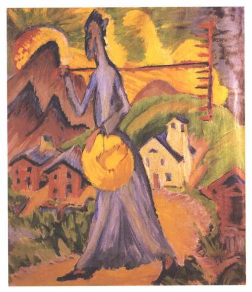 Life on the Alpine Pasture, Ernst Ludwig Kirchner