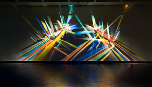 bobbycaputo:    Prismatic Paintings Produced From Refracted Light by Stephen Knapp  