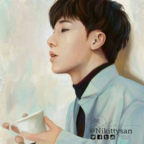 I spent way too long on this&hellip; Hardly a speedpaint lol but COMEBACK IS TOMORROW! ∞ #sunggyu #