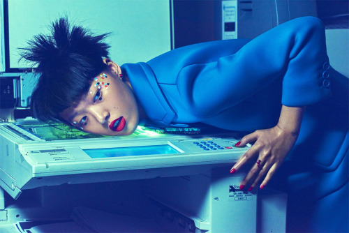 Vogue China | Jem Mitchell | Anna Trevelyan | Tian Yi | November 2015