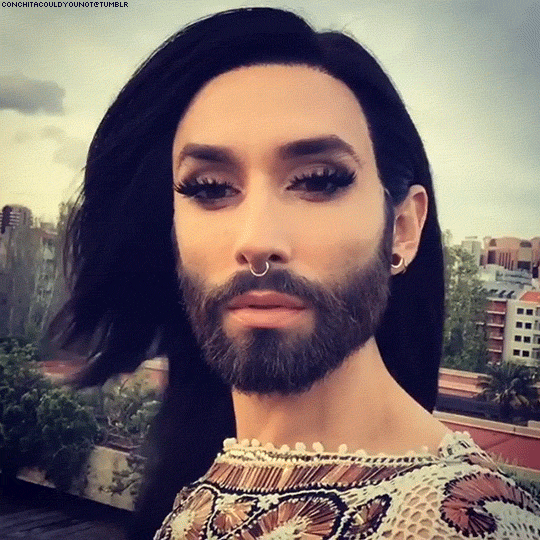 Unstoppable — Conchita in Lisbon last year (from her Instagram).