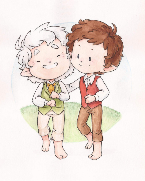 flopicas: Happy birthday Bilbo and Frodo!!!
