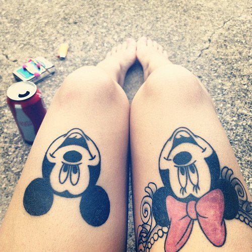 notorious-posts:notorious-posts:12 of the most adorable Disney-inspired tattoos. #4 is too cute. I w