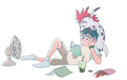 sasskatrina:  Quick Joe sketch before bed. Happy Digimon Day!! 