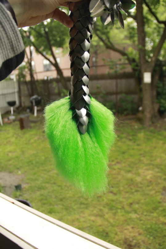I Finally Worked Out A Tail Floof That Im Happy With! It Took Some Experimenting With How Much Hair To