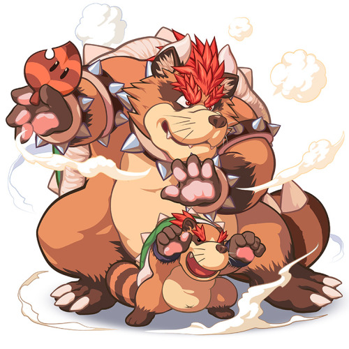 latanieredecyberwolf:  Bowser Concept  by Masa Bowser 