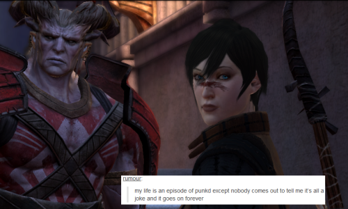 bubonickitten:Dragon Age II + text posts — Marian Hawke Marian Hawke and the terrible, horribl