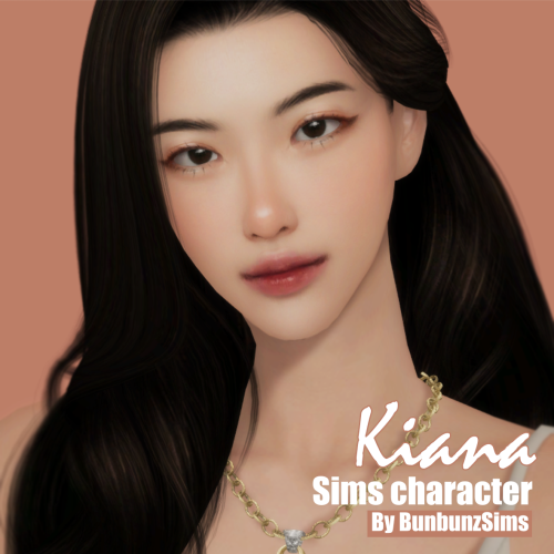 ✨ [Exclusive] Sims character : Kiana ✨Female adult simsTray file + CC listDownload here >> Exc