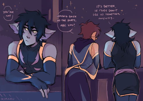 more of the Au where Keith is Lance’s bodyguard 👀