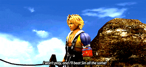 tampire:Tidus tells it as it is when he returns to Besaid 