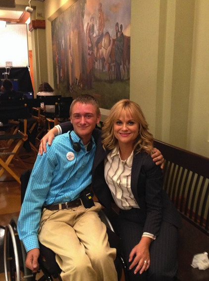 poehlersvortex:  The Make-A-Wish foundation made a young boy’s wish come true by
