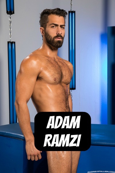 ADAM RAMZI at RagingStallion - CLICK THIS TEXT to see the NSFW original.  More men