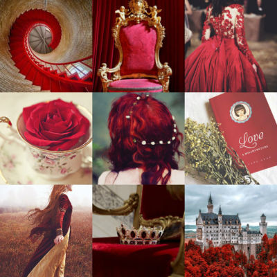Red And Gold Royalty Aesthetic - Klaudia