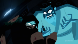 tredlocity:I love the contrast between Jack’s inner monologue and Aku’s.